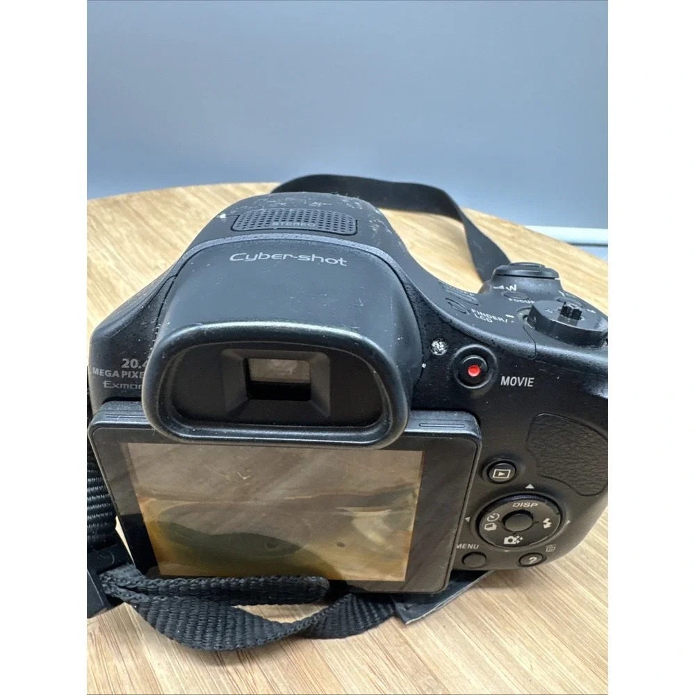 Sony Cyber-shot DSC-HX300 Bridge Camera 20.4MP 50x Zoom HD Video Black Untested